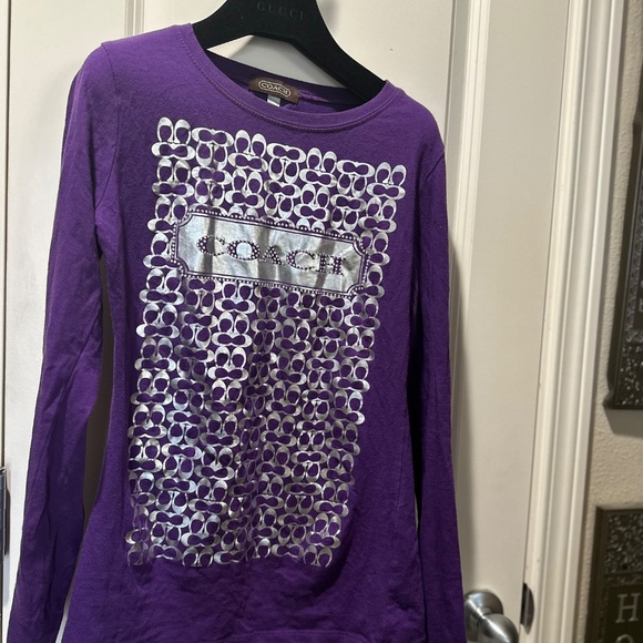 Purple Coach Shirt - Picture 6 of 8